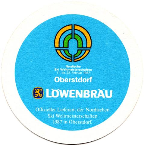 münchen m-by löwen tradit 3b (rund215-oberstdorf 1987)